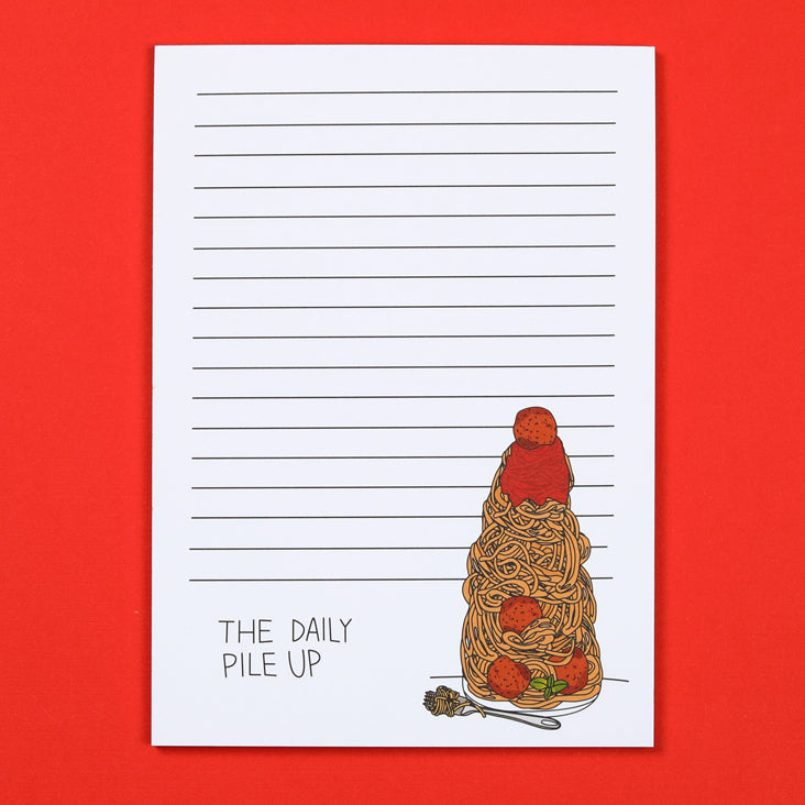 The Daily Pile Up Notepad