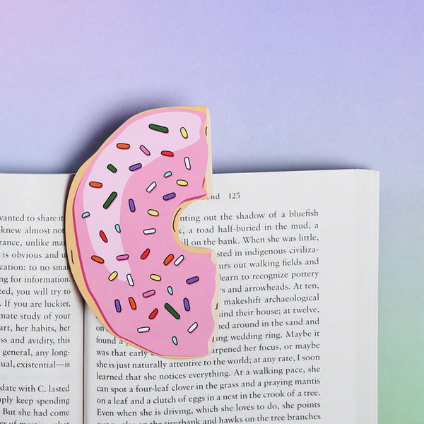 Donut Bookmark (it's die cut!)