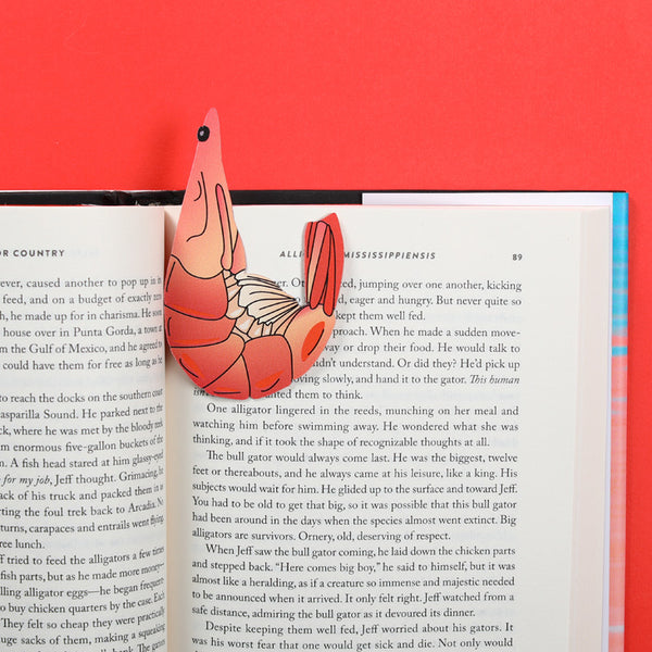 Shrimp Bookmark