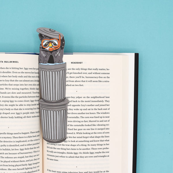 Summer Raccoon Bookmark