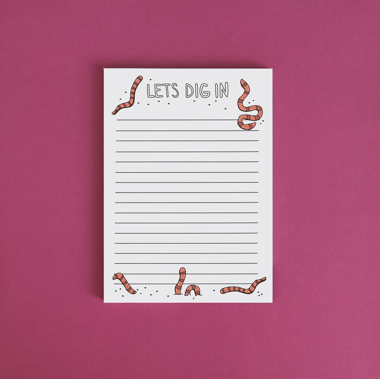 Let’s Dig In Notepad