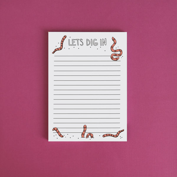 Let’s Dig In Notepad