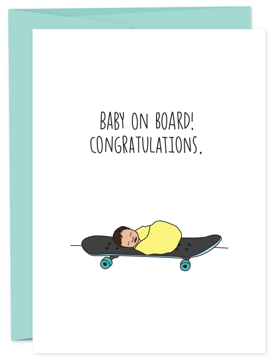 Baby on Board Card