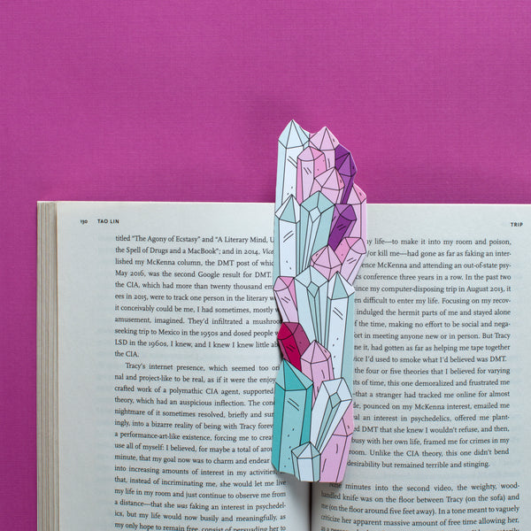 Crystals Bookmark