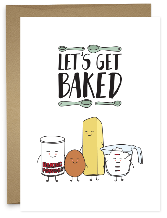 Let's Get Baked Card