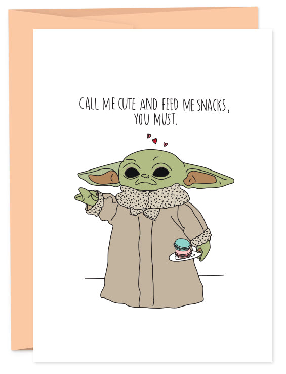 Grogu - Call Me Cute Card