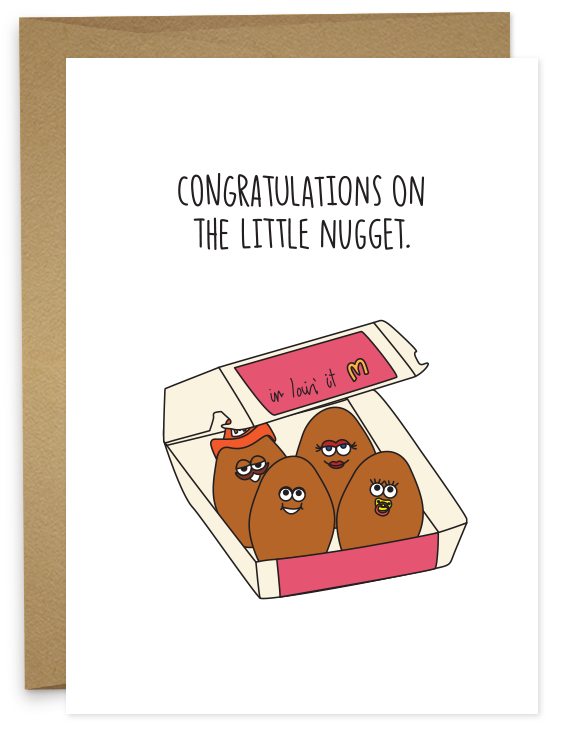 Congrats on the Nugget Card