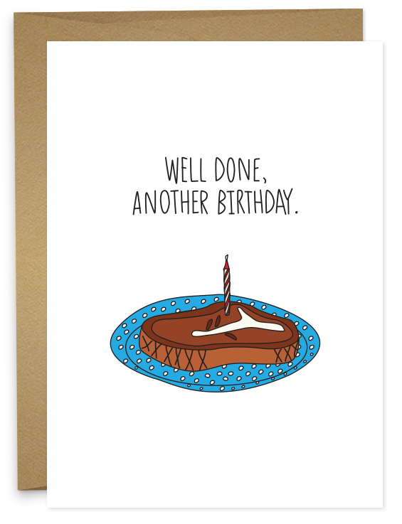 Well Done, Another Birthday Card