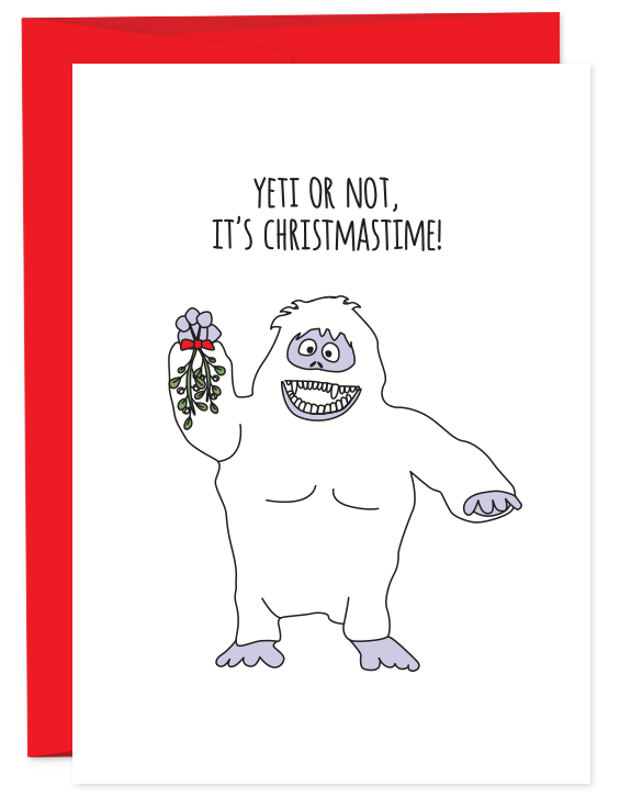 Yeti Or Not, It's Christmastime