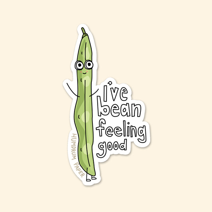 I’ve Bean Feeling Good Sticker