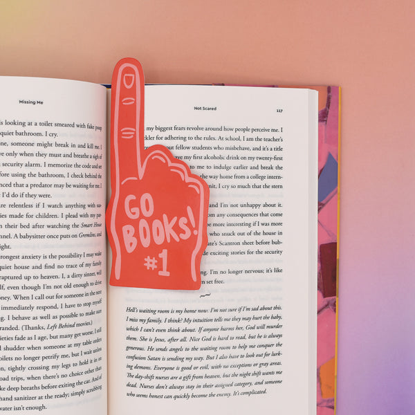 Foam Finger Sports Bookmark