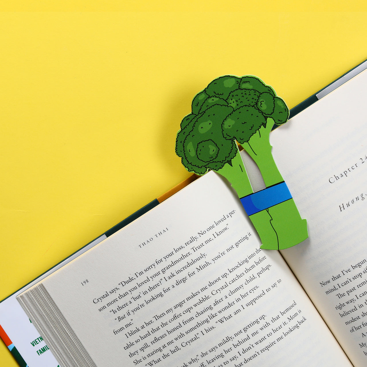 Broccoli Bookmark