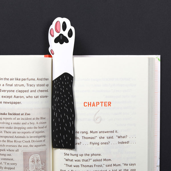 Cat Paw Bookmark
