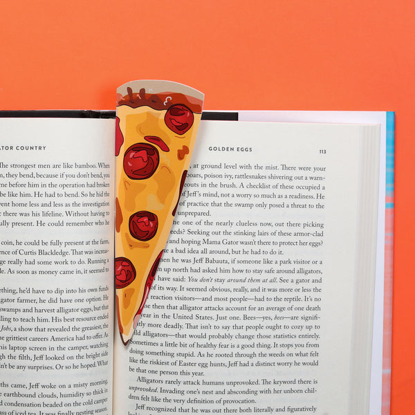 Pepperoni Pizza Bookmark