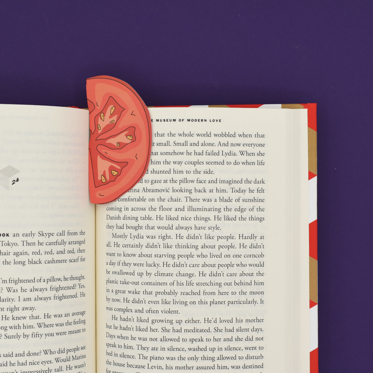 Tomato Slice Bookmark