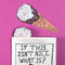 Ice Cream Cone Bookmark (it's die cut!)