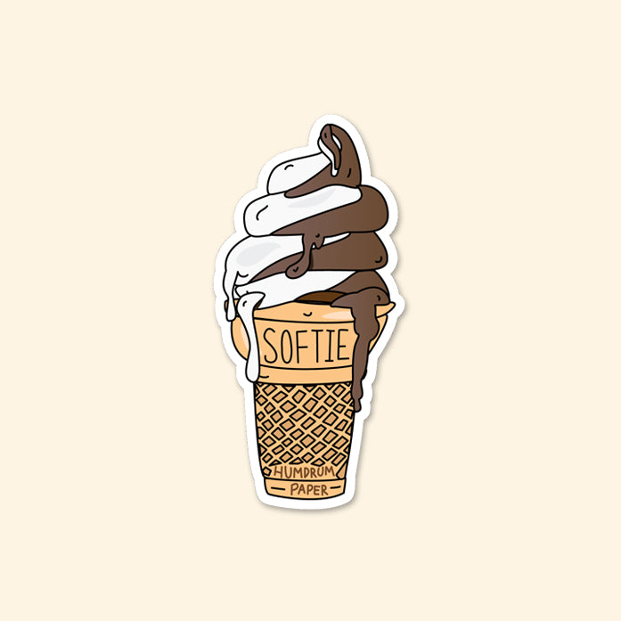Soft Serve Sticker – Humdrum Paper