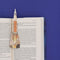 Spaceship Die Cut Bookmark