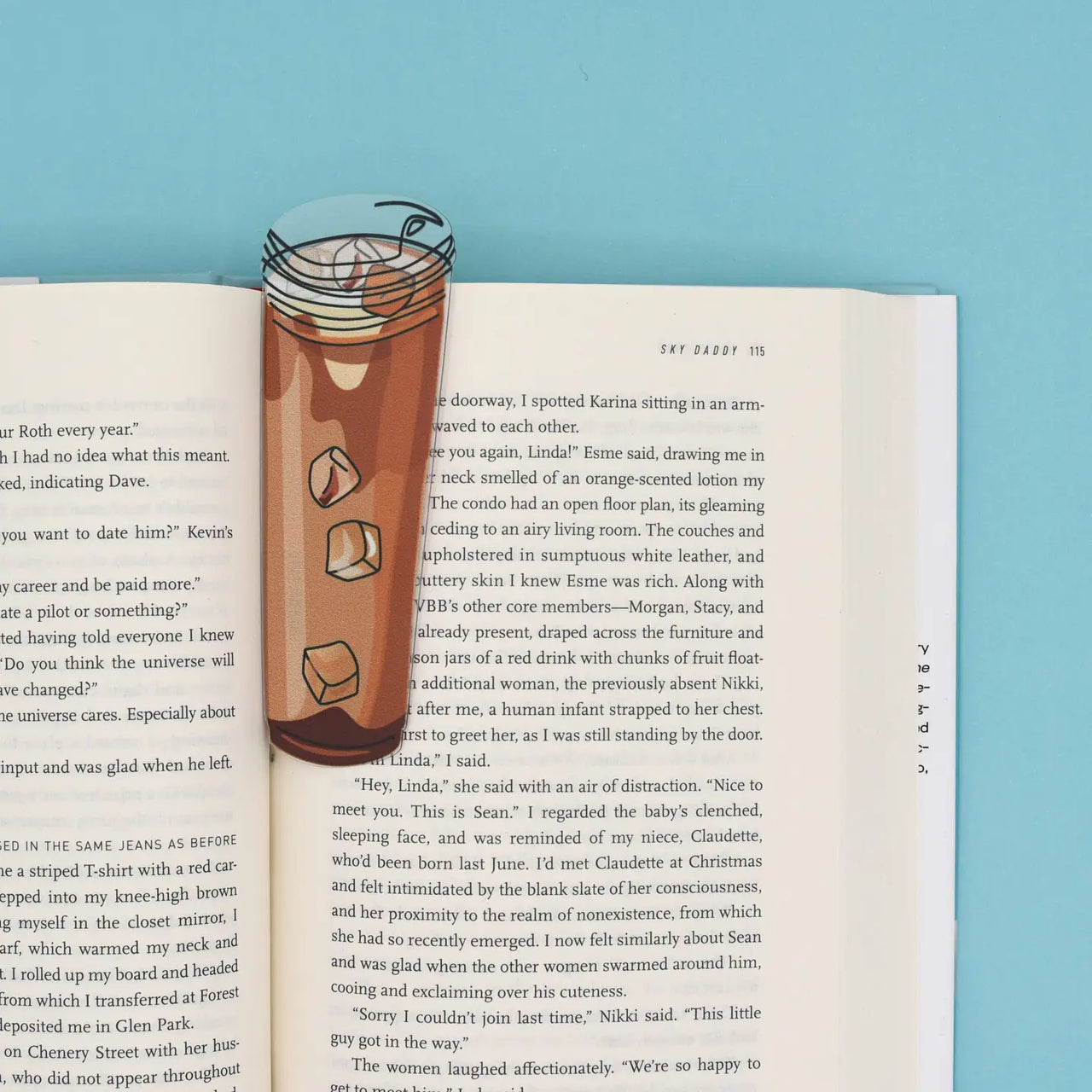 Iced Coffee Bookmark