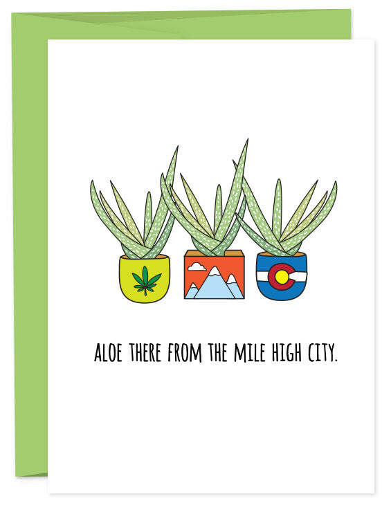 Aloe There From Denver Card