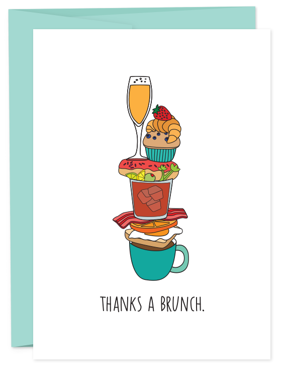 Thanks a Brunch Card