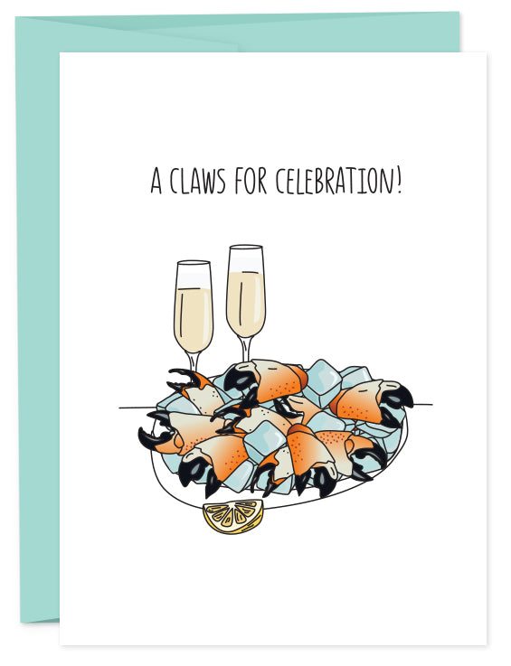 Claws For Celebration Card