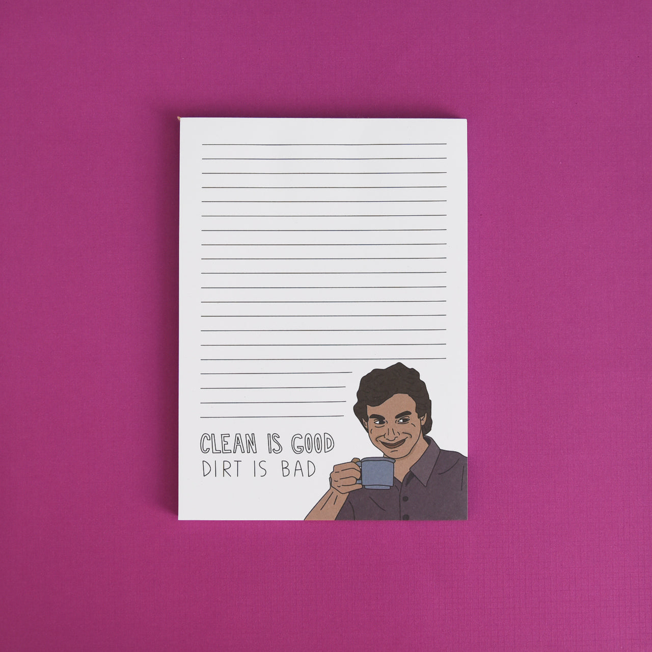 Danny Tanner Clean Notepad