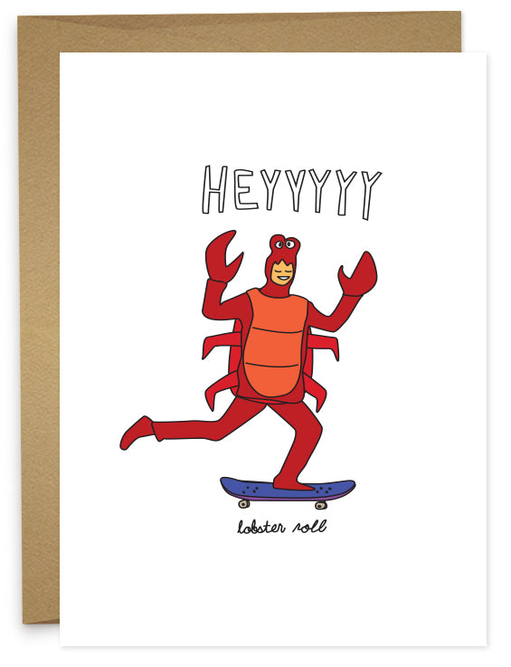 Lobster Roll Hey Card
