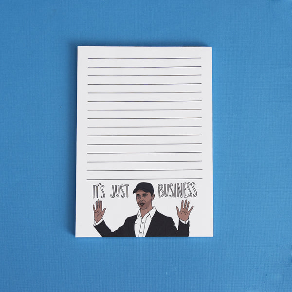 Succession Just Business Notepad