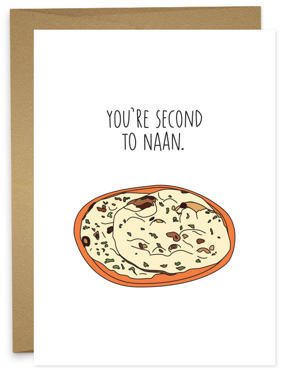 Second To Naan Card