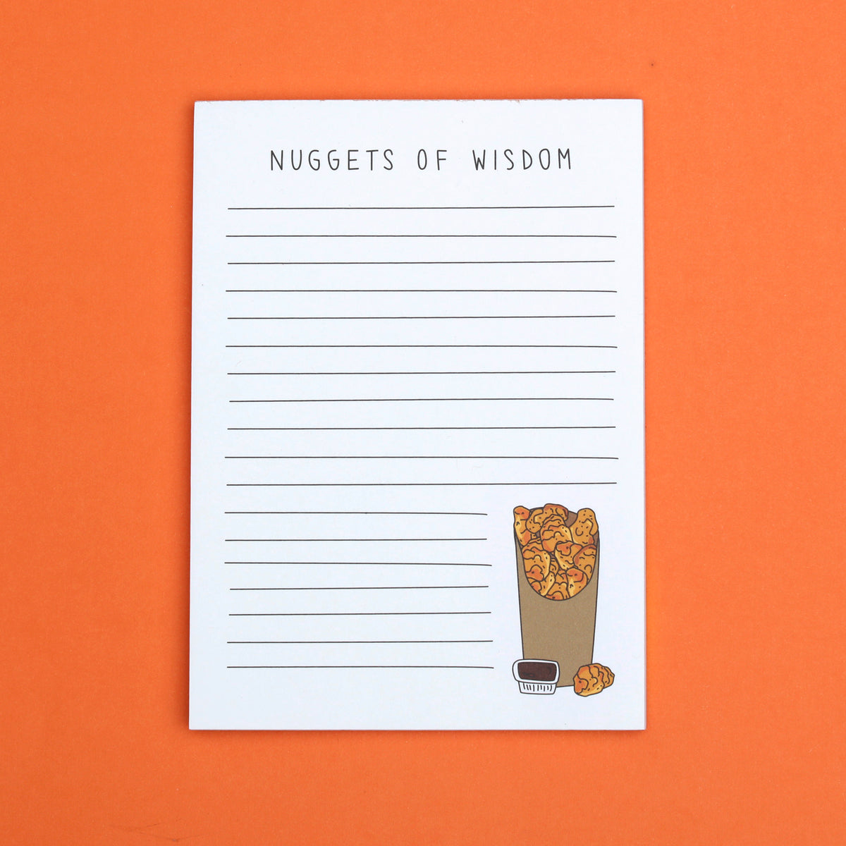Nuggets of Wisdom Notepad – Humdrum Paper