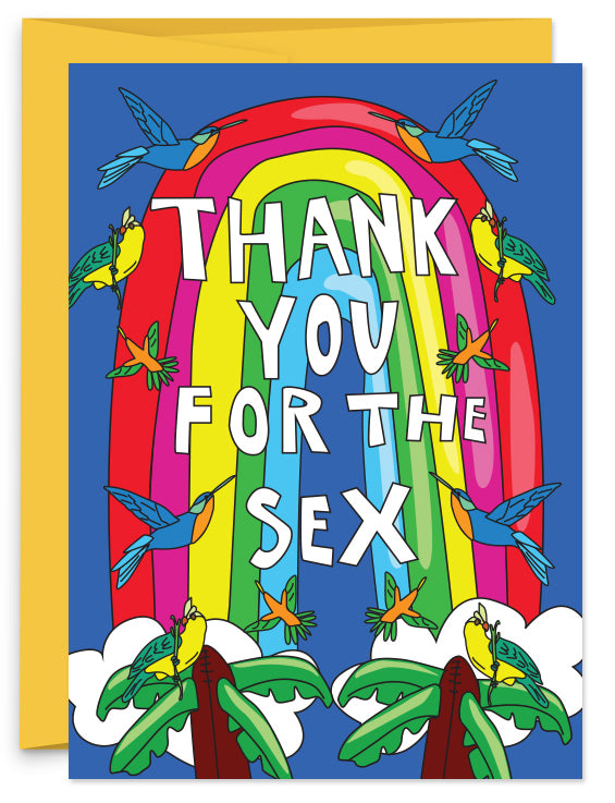 Thank You For the Sex Card