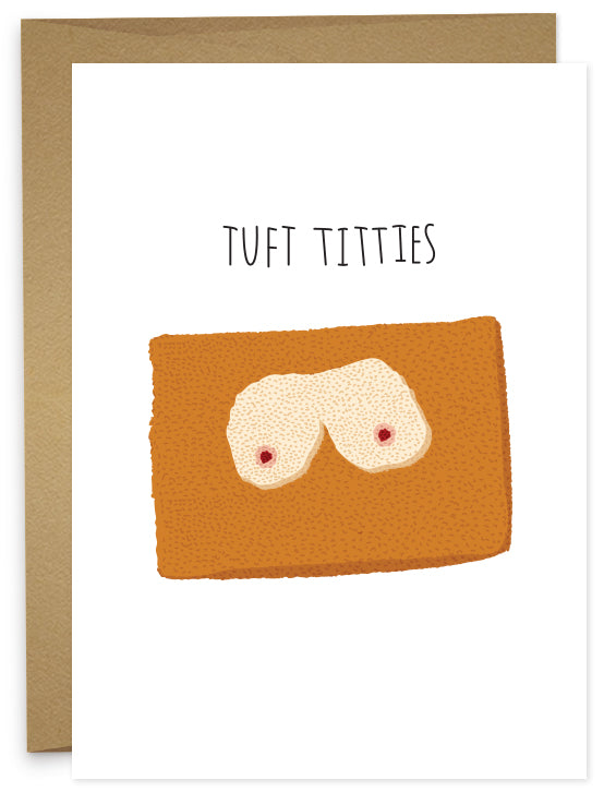 Tuft Titties Card
